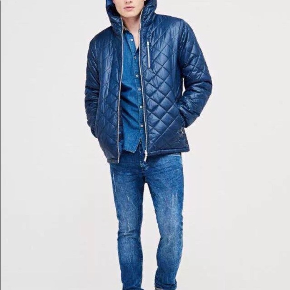 Blue Reversible Jacket - NWT